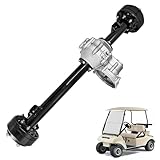 1027717-01 Rear Axle Assembly with Brake Drum 10 Teeth for 1998-Up Club Car DS for 2004-Up Club Car Precedent Electric with Graziano Transaxle Replace# 102771701