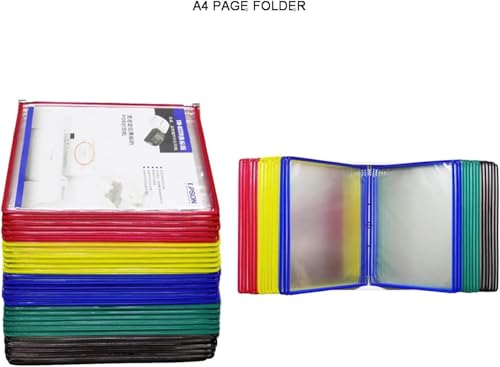 Pochettes murales A4 en polypropylène pour protéger vos documents de la poussière