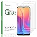 (2-Pack) Beukei for Xiaomi (Redmi 8A) Screen Protector Tempered Glass,Full Screen Coverage, Anti Scratch, Bubble Free