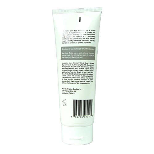Amputee Essentials Resilience Ultra-Rich Prosthetic Moisturizer, Skin Repair, 4 oz (118 ml) Tube