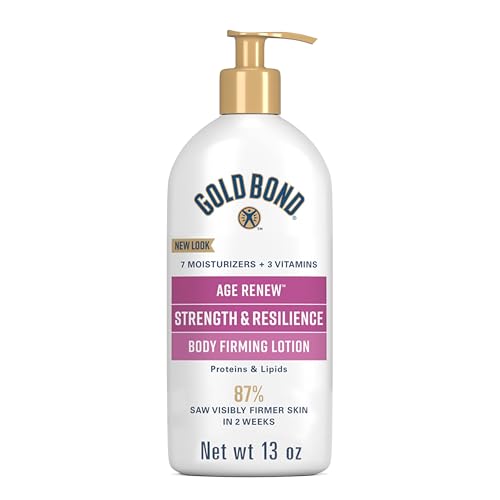 Gold Bond Strength & Resilience Lotion 13 oz. With Proteins & Lipids for Aging & Mature Skin