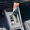 Generisch Handyhalterung für VW Golf 8 & 8.5, kompatibel mit MagSafe | Präzise Passform & Vibrationsfrei | Extra Starker Magnet & Münzfach | Auto Zubehör