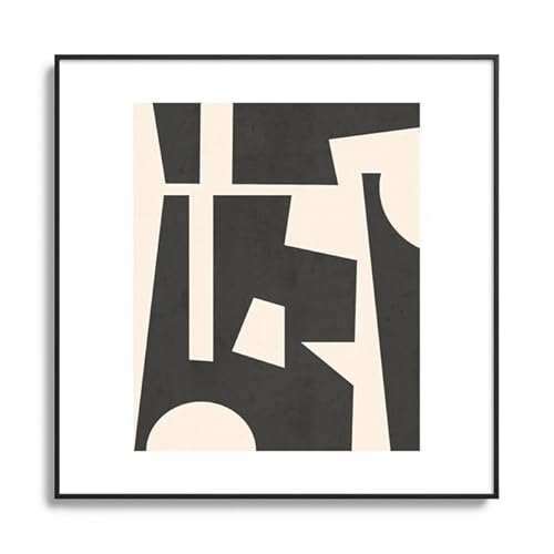 Society6 Minimal Abstract Art 31 Framed Art Print - Modern