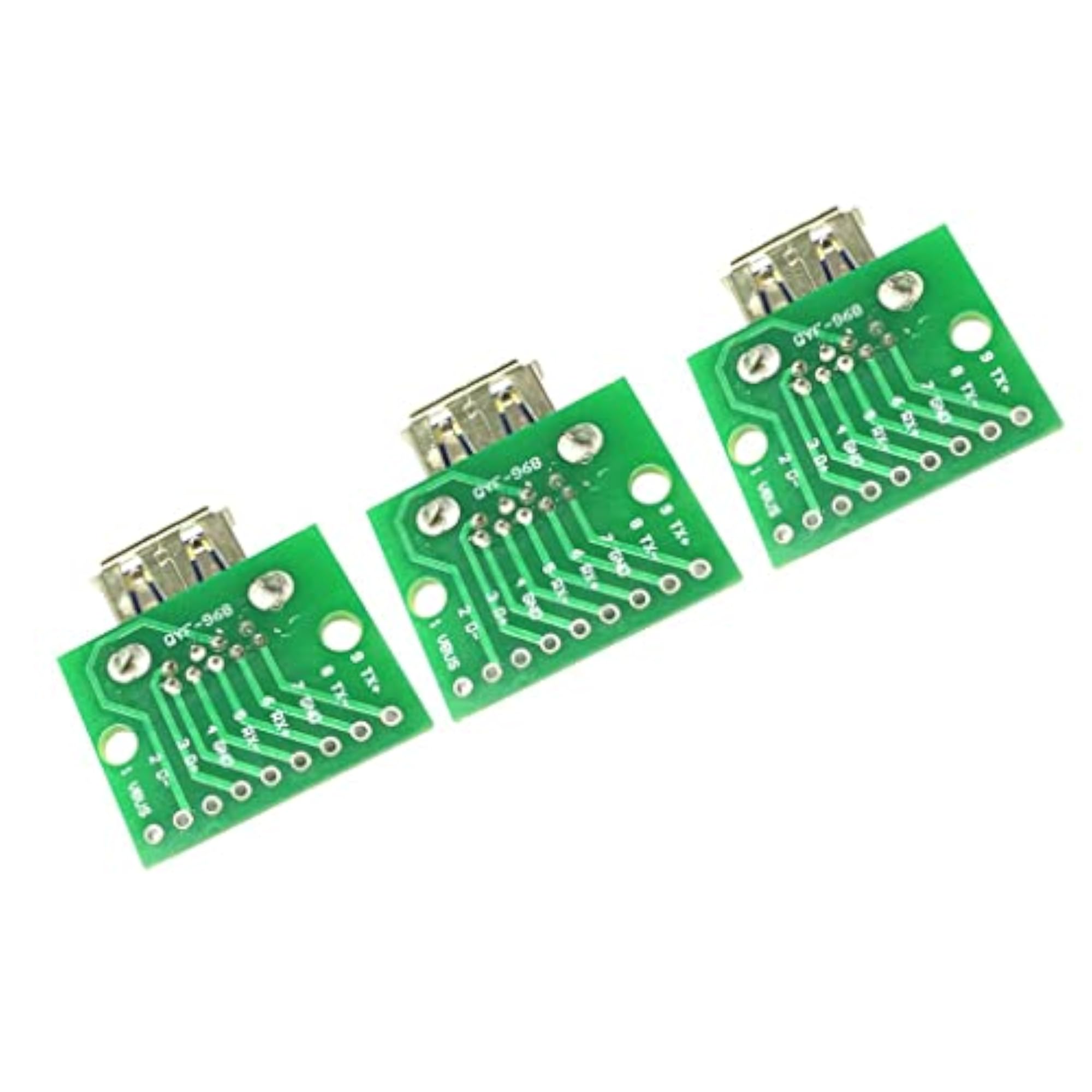 3PCS USB 3.0 Female to DIP Board Module Adapter