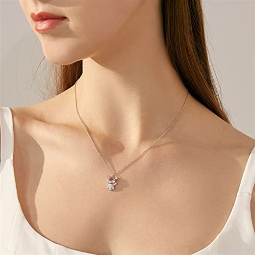 Collier ours argent 925 idéal pour sublimer une tenue d'été - 3