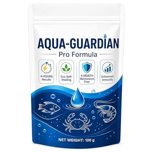 Aqua Guardian pro Formula for Pond Pond Water Support Solution for Outdoor Ponds Decorative Water Features Fish Ponds and Backyard Water Clarity Care.