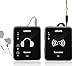LEKATO MS-1 Wireless in Ear Monitor System, 2.4GHz Stereo in-Ear Monitoring with Transmitter Receiver Clip On, One to Many, Auto-Pairing,Wireless IEM for Band Rehearsal,Studio, Church,Small Gigs