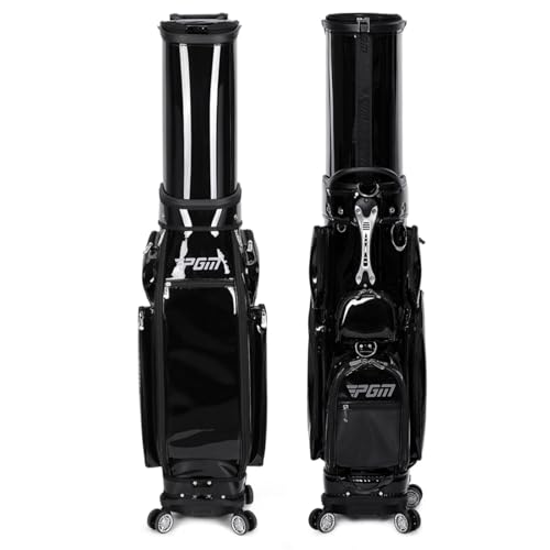 GOYOHOME StobO Golf Bag h s Kp NuP[X yXړɂ 4֐ÉLX^[&Xgbv RpNg݌v @\ ԗ֕t Y fB[X LfBobO(ubN)