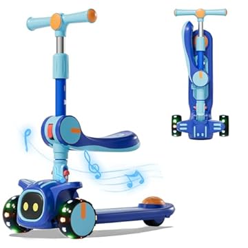 scooter with two front wheels