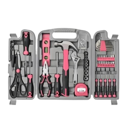 Kit de herramientas combinadas 54 piezas en estuche portátil miniatura 1