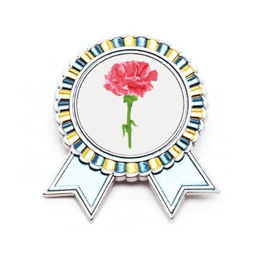 Broche avec œillet fleur M métal pour ne plus perdre vos charms de veste