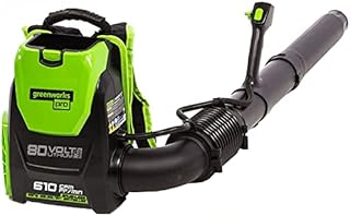 Greenworks Pro 80V (180 MPH / 610 CFM) Brushless Cordless Backpack Leaf Blower, Tool Only BPB80L00