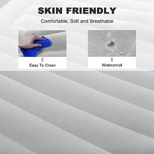 Ezyrest Beam 9 inch Air Mattersses Queen Portable 9 inch Inflatable Bed for Camping Picnics Equipped with a Storage Bag