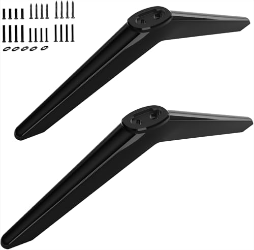 TV Stand Legs for Onn TV Legs Only for Onn Roku TVs 40-100012584 43-100012586 50-100012587 55-100012588 No Wall Drilling Easy to Install