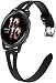 Produktbild Armband Kompatibel mit Garmin Venu 2S, Quick Release Leder Classic Ersatz Uhrenarmband für für Venu 2S / Venu 2 Smartwatch