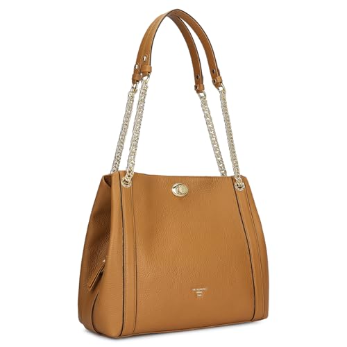 Image of Da Milano Leather Shoulder Bag for Women (00846OL)