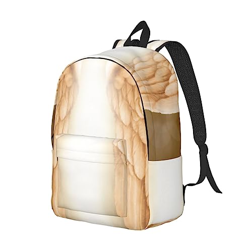 Sac à dos d'école ours polaire avec compartiment ordinateur portable