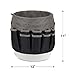 Olympia Tools Bucket 18 in., 5 Gallon Tool Bucket Organizer with 30 Pockets, Water Resistant, 600D Reinforced Material