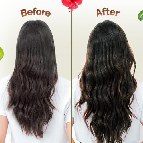 Image of Herbal Shampoo with Conditioner 200ml | Amla, Aritha, Shikakai | Hand Made for Strong Hair Growth & Anti-Hair Fall | Natural Hair Cleanser for Men & Women