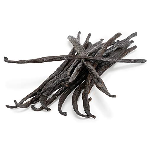 Slofoodgroup Gourmet Vanilla Beans -10 Count Grade A Vanilla from Uganda - Bourbon Vanilla for Cooking, Baking and Homemade Vanilla Extract