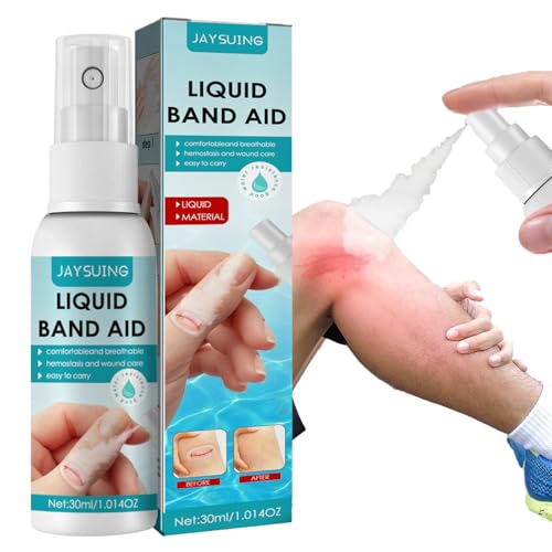 Pansement Liquide Spray, Bandes Liquides, Bandage Adhésif Protecteur Liquide, Imperméable Et Respirant, 30ml
