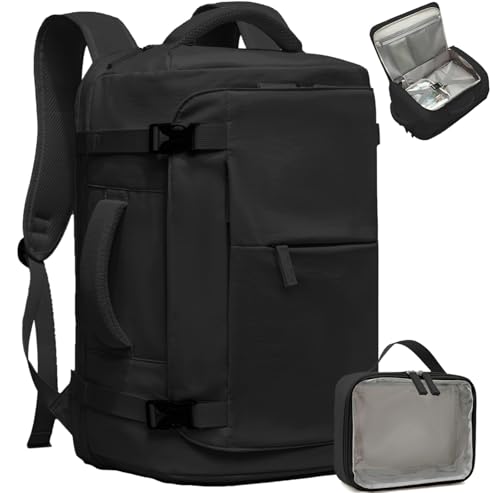 CAMTOP 40L Travel Backpack Men, Lightweight Carry on