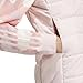 adidas Women's Essentials 3-Stripes Light Down Vest, Sandy Pink, XX-Large