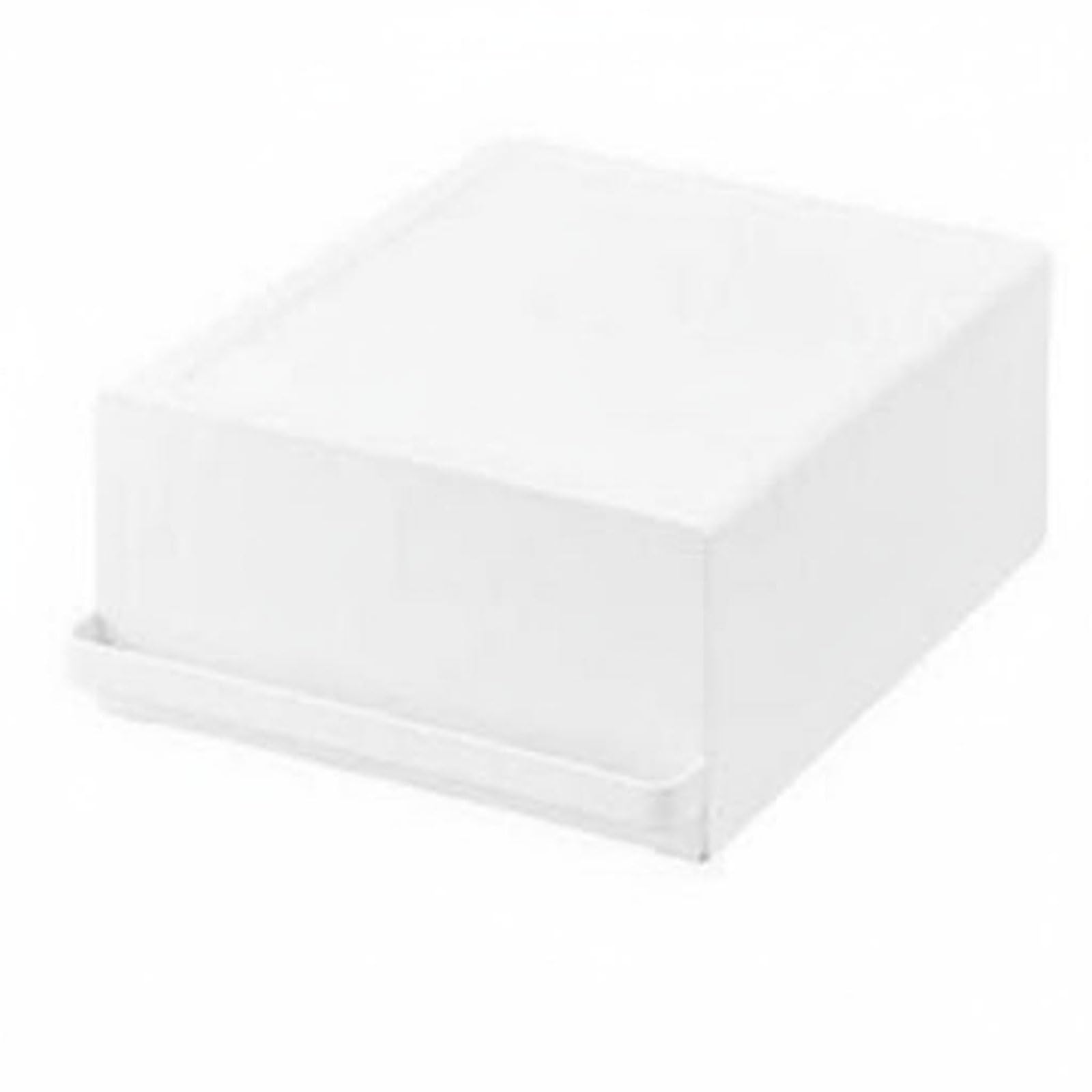 Desktop Schubladen Organizer Teebeutel Aufbewahrungsbox Zubehörregal Aufbewahrungsbehälter mit Verstärkter Ablagefläche für Kaffeezubehör für Arbeitszimmer, Weiß