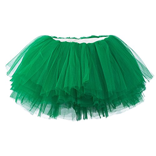 My Lello Baby Tutu Short Ballet Skirt 10-Layer (Newborn - 3mo.) Emerald