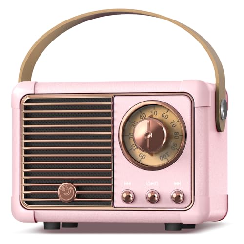 PRUNUS J-999 Retro Bluetooth Speaker,Vintage...