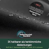 Awnic Abdeckung Gartenmöbel Winterfest 420D Oxford Rechteckig 210x120x71cm – Ansicht 3
