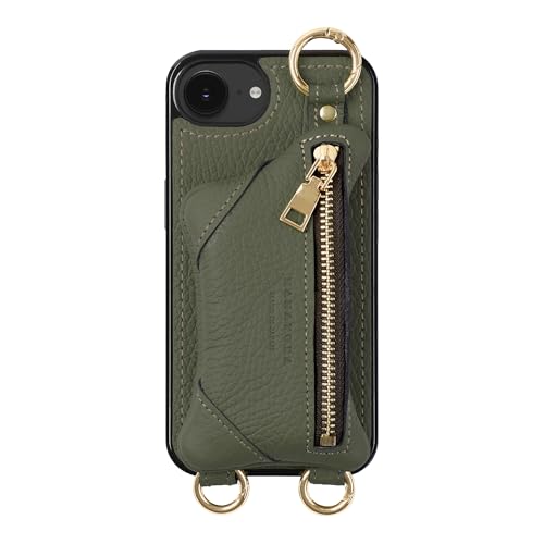 HANATORA for iPhone 17e 16e �P�[�X �V�����_�[ �{�v ���{�� �ϏՌ� �X�}�z�P�[�X �X�}�z �V�����_�[�X�g���b�v �t�� �t�@�X�i�[ �X�}�z�V�����_�[ �J�o�[ �J�[�h ���[ ���K���� �s�X�^�`�I BPCJP-16e-Pistach
