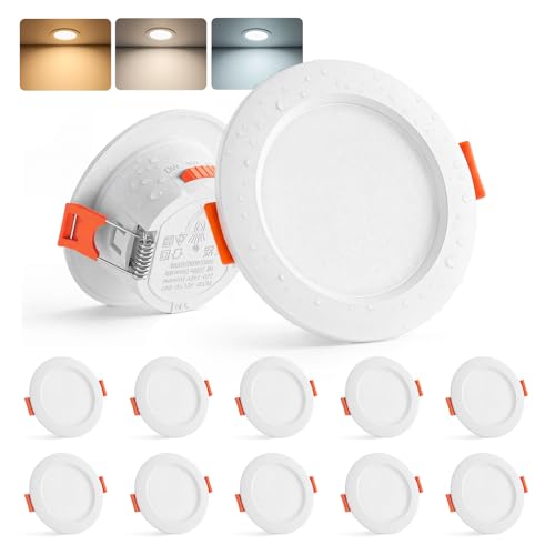 Spot LED encastrable extra plat pour faux plafond bas sans perte d'espace