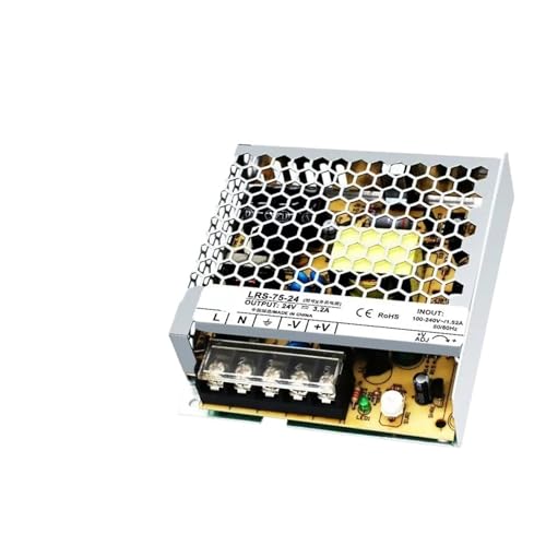 Alimentation fermée LRS-75-5 type boîtier métallique perforé pour projets électroniques
