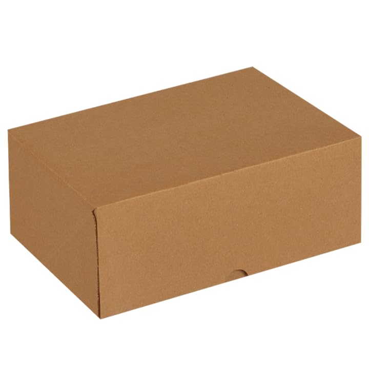 Kutu, 25x20x10-25 Adet Kesimli Karton Internet ve Kargo Kutusu