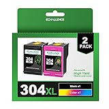 hp drucker offline 304XL Druckerpatronen Ersatz für HP 304 Druckerpatronen 304 XL Multipack (Nicht Original)