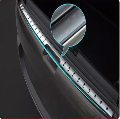 Bande roulement pare-chocs Peugeot 3008 2013-2016 pour protéger le coffre lors des sorties en famille - 2