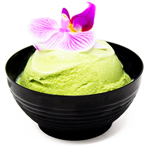 Cmjj Gourmet Inc. PLA-052438NR 50 Pack 3 Oz. Asian-Style Black Mini Plastic Bowl For Appetizer Bowls And Disposable Dessert Bowls Professional-Grade Recyclable Disposable Mini Dessert Cup thumb #4