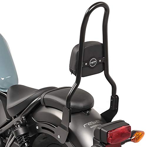 Respaldo L3 Compatible para Honda Rebel 500 17-25 con Portaequipaje Negro