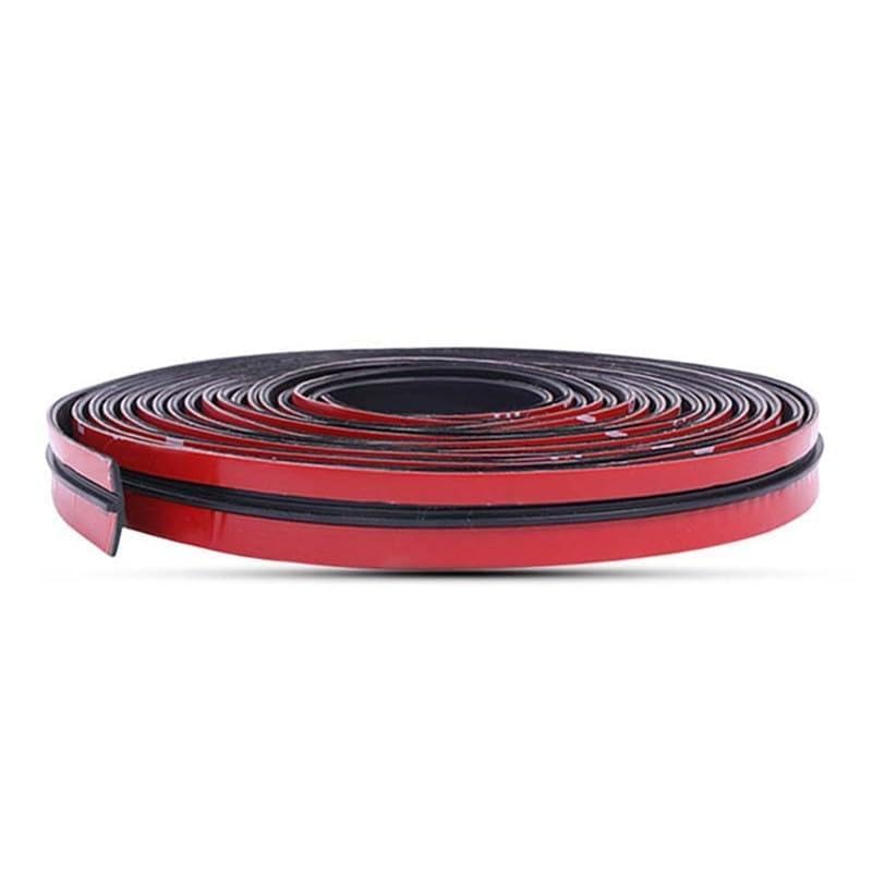 FUANA Tira selladora para parabrisas y puerta de coche, 14 mm x 2 m o 19 mm x 2 m, insonorizada y resistente a la intemperie, para ventana de techo de coche, 14 mm x 2 m