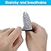 Cobee Schnittfeste Fingerlinge, wiederverwendbar, für Finger, Daumen, Schutzhüllen, atmungsaktiv, für Arbeit, Küche, Garten, Skulptur, 10 Stück