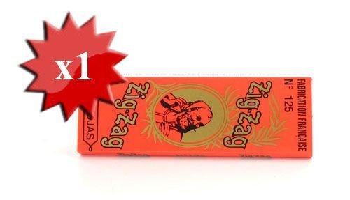 Papier à Rouler zig zag Orange x 1