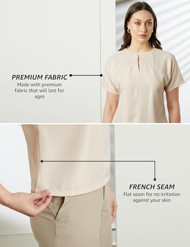 Image of Symbol Premium Women's Polyester Crop Top (Relaxed Fit | Stylish | Desk-to-Dinner) (Available in Plus Sizes)
