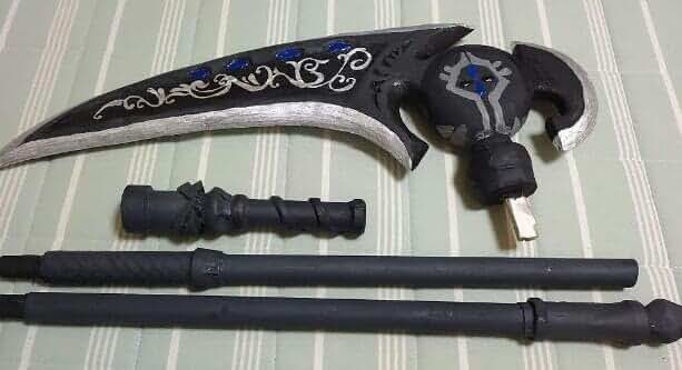 まほやくコスプレシノ自作魔法具大鎌