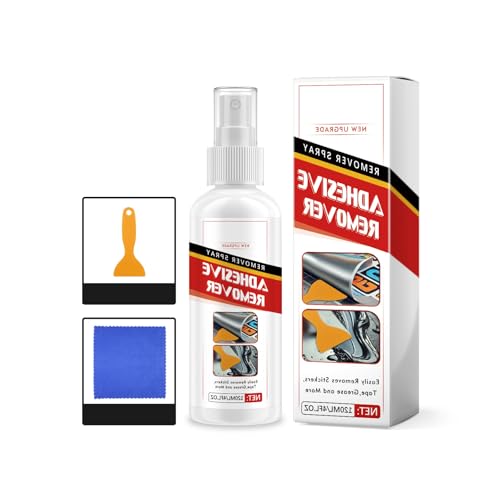 YIZITU Sprays Removedores De Adhesivos para Múltiples Superficies Limpieza Segura Y Sin Esfuerzo Sin Residuos para Pintura Vehículos Vidrio Metal Sprays Removedores Adhesivos Disolución