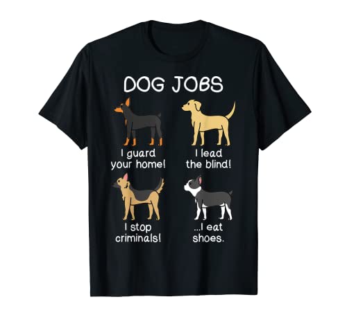 Emplois Pour Chiens Terrier De Boston Chien T-Shirt