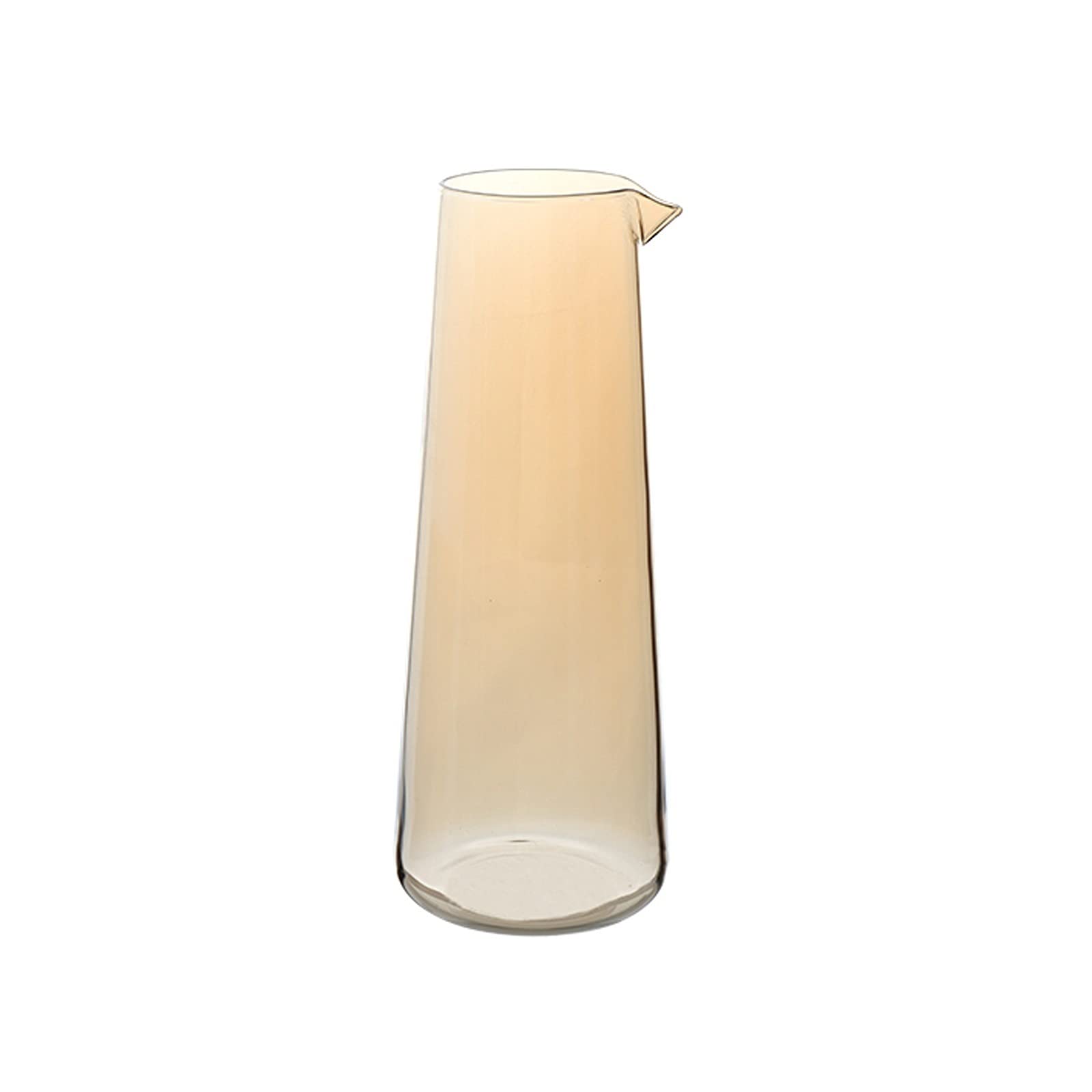 Krüge 40,5 Unzen Einfacher Glaskrug großer Kapazität kaltes Wasserflasche Hoch Borosilikat -Material Hochtemperaturwiderstand Teekanne Wasserkrug (Size : 1.2L)