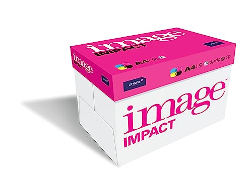 Image Impact Kopierpapier A4 60 g/m² FSC Mix Credit – 1 x 500 Blatt – weiß, holzfrei – für Laser, Inkjet, Kopierer, Büro & Farbdruck Image Impact Kopierpapier A4 60 g/m² FSC Mix Credit – 1 x 500 Blatt – weiß, holzfrei – für Laser, Inkjet, Kopierer, Büro & Farbdruck