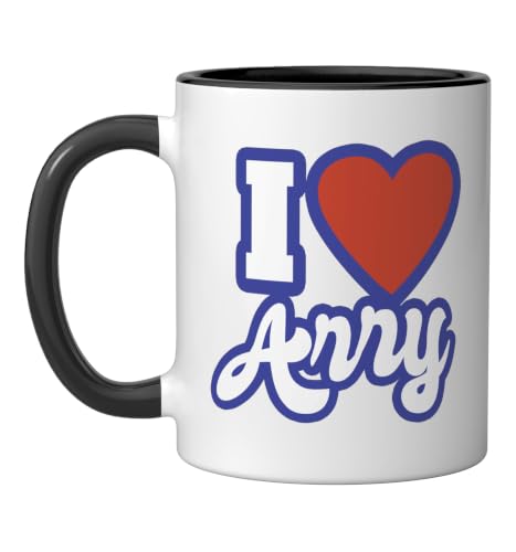 I Love Arry Ceramic Mug, Black/White