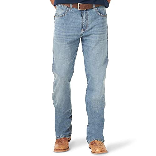 Image of Wrangler Men's Retro Slim Fit Straight Leg Jean